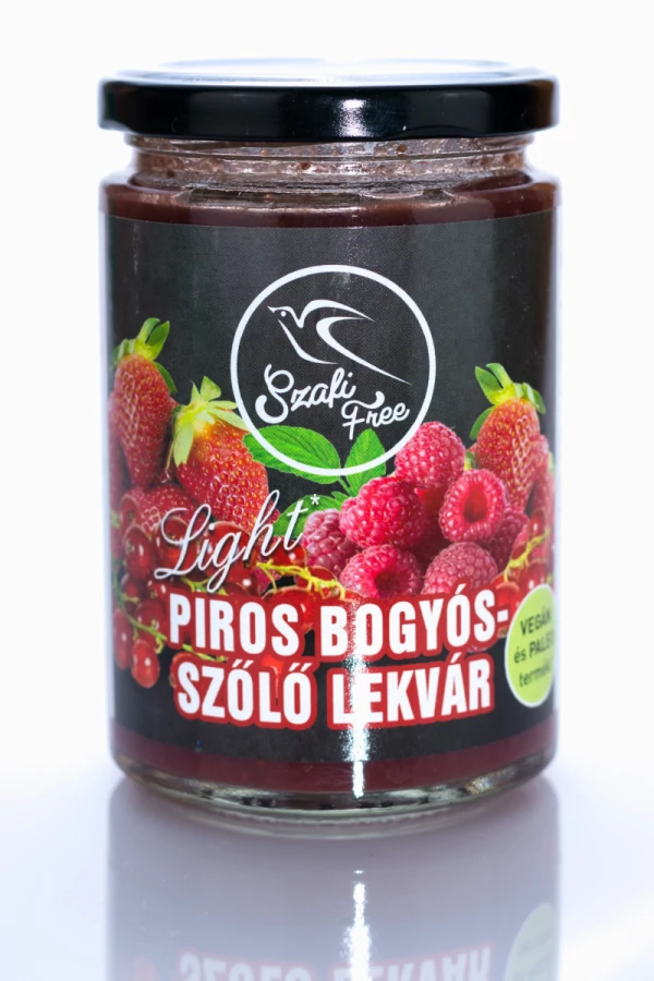 Szafi Free piros bogyós-szőlő lekvár 350 g