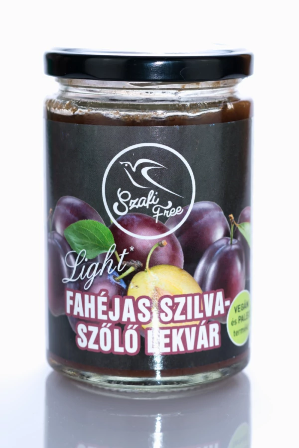 Szafi Free fahéjas szilva-szőlő lekvár 350 g