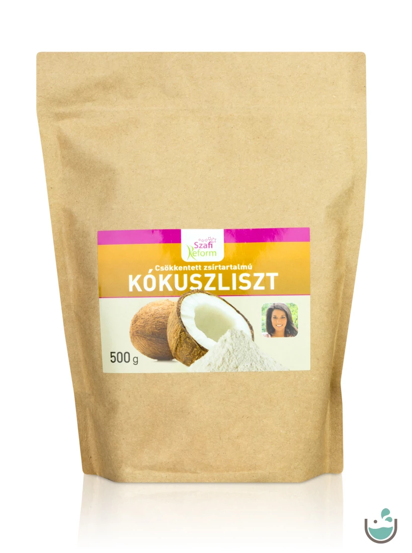 Szafi Reform csökkentett zsírtartalmú kókuszliszt 500 g