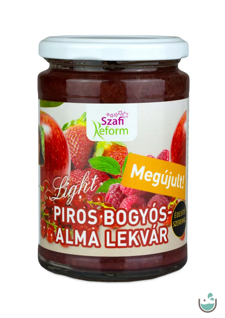 Szafi Reform piros bogyós-alma lekvár 350 g