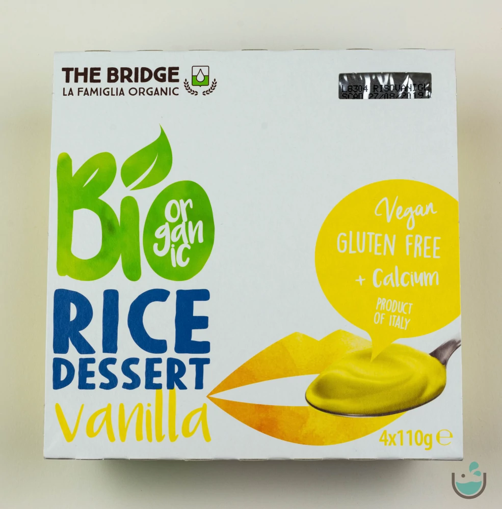 The Bridge bio vaníliás rizs desszert 4x110 g