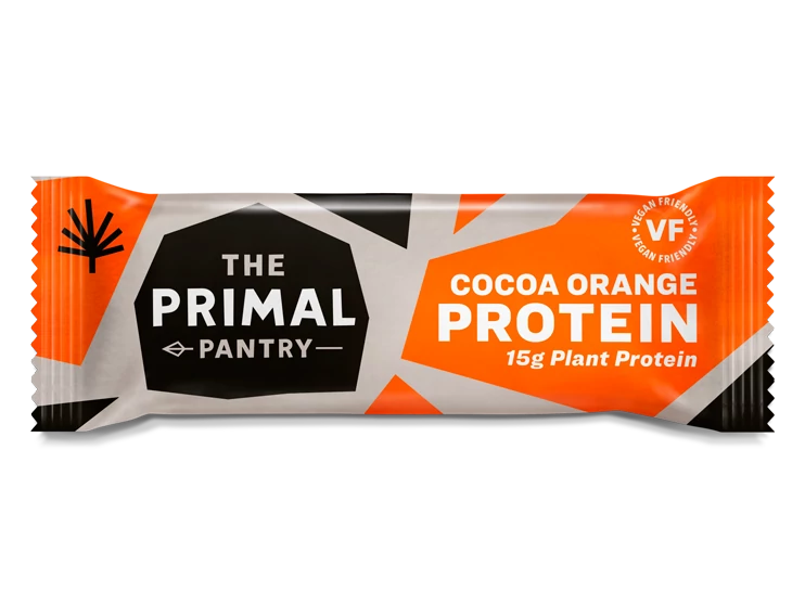 The Primal Pantry Kakaó-narancs vegán protein szelet 55 g
