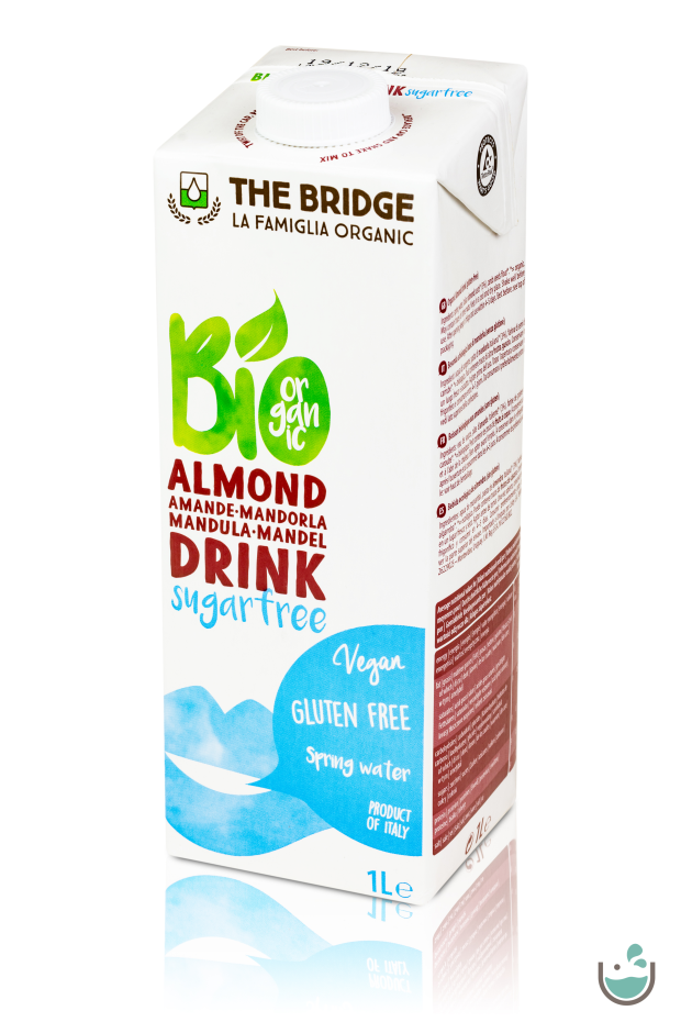 The Bridge bio cukormentes mandulaital 1000 ml 