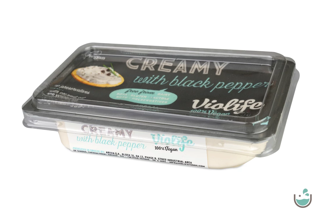 Violife Növényi kenhető krém fekete borssal 150 g