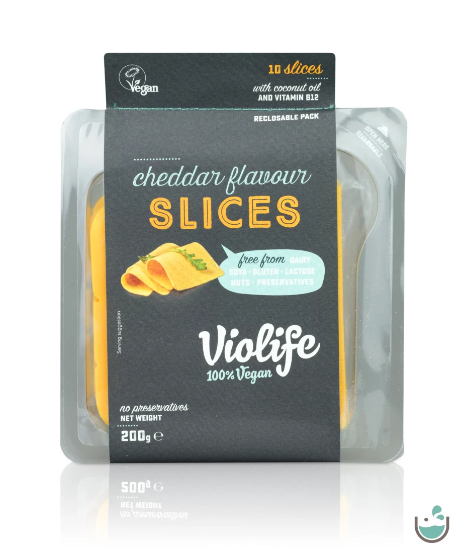 Violife cheddar ízesítésű szeletelt 200 g