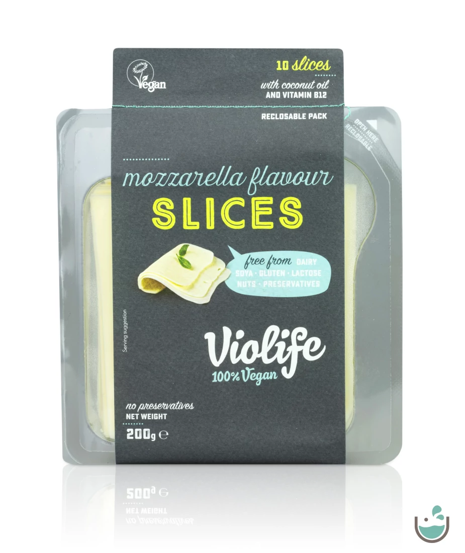 Violife mozzarella ízesítésű szeletelt 200 g