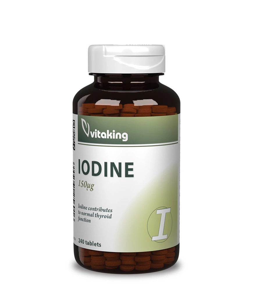 Vitaking Jód (Iodine) - 240 db