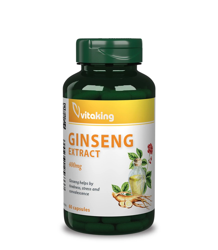 Vitaking Ginzeng kivonat 400 mg - 60 db