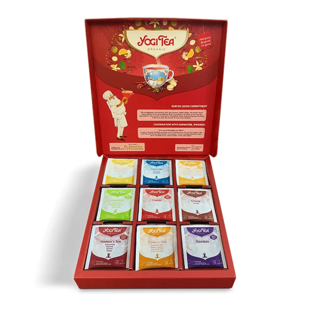 YOGI TEA® BIO TEAVÁLOGATÁS KÍNÁLÓ DOBOZBAN