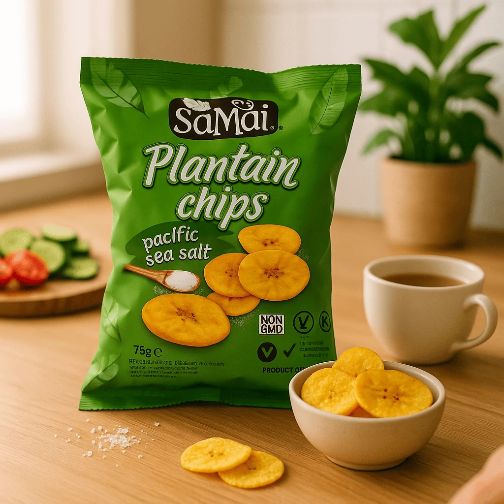 Samai Plantain chips tengeri sós 75 g 