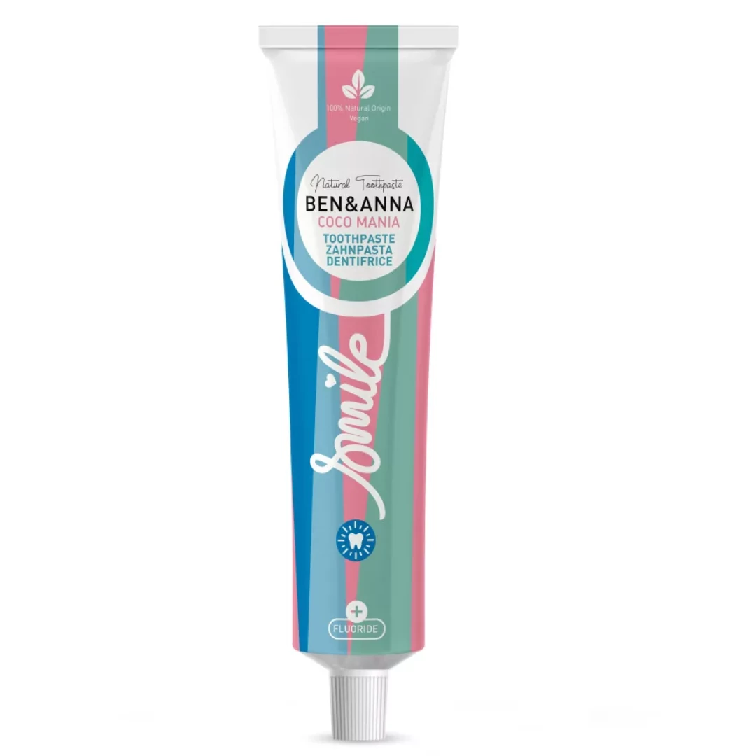 BEN&ANNA Coco mania natúr fogkrém 75 ml