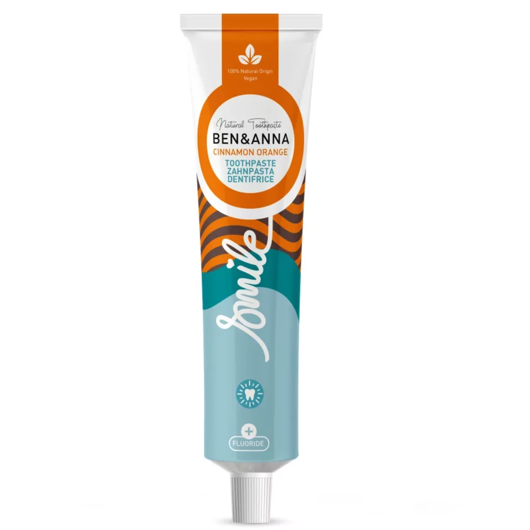 BEN&ANNA Cinnamon orange natúr fogkrém 75 ml