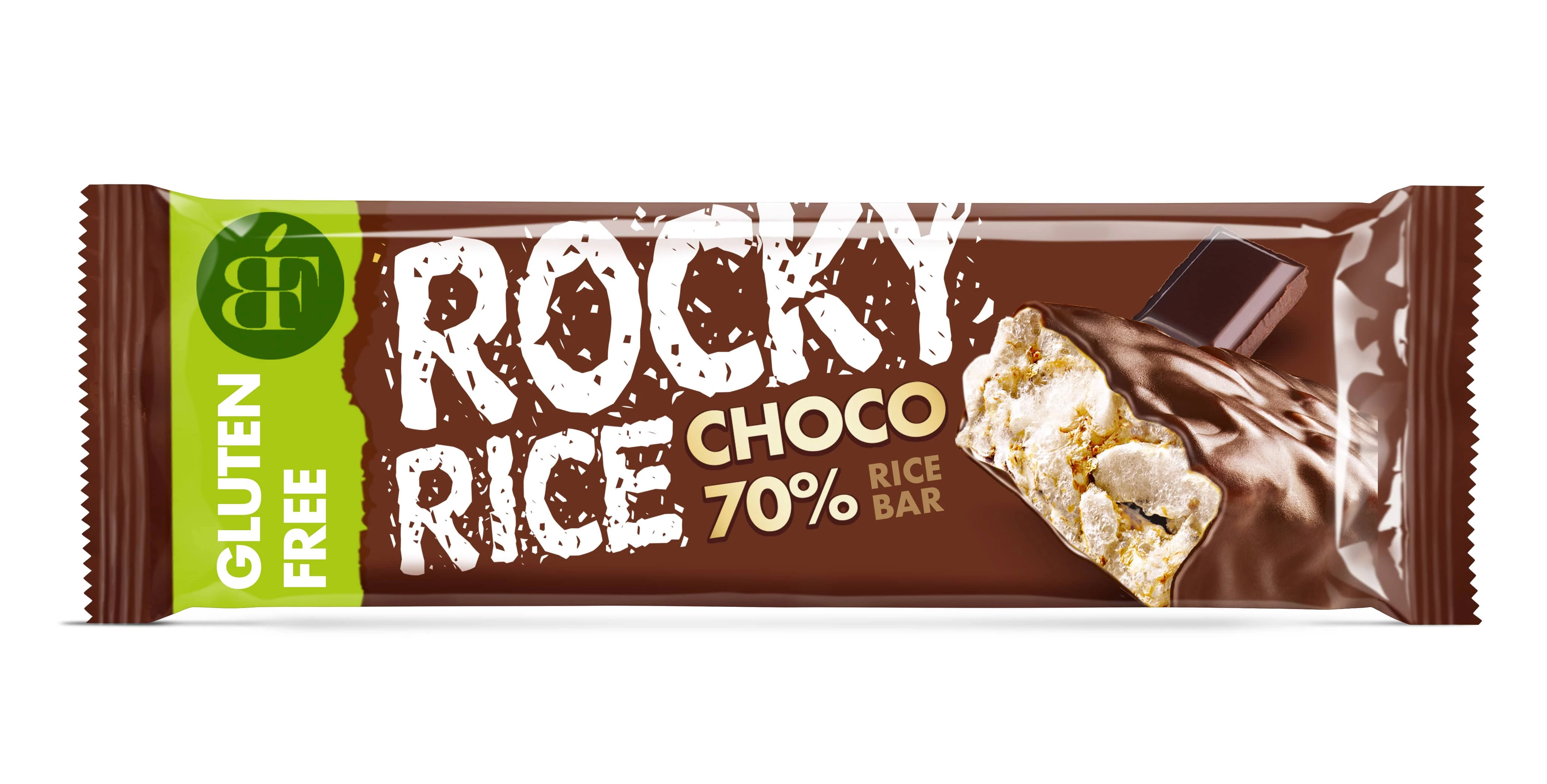Benlian Rocky Rice- 70% ÉTCSOKOLÁDÉval bevont  puff.rizs szelet 18 g