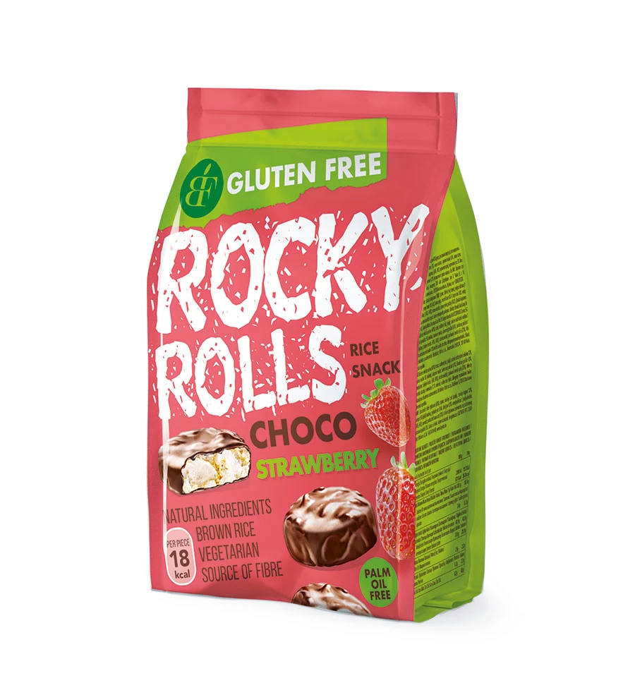 Benlian Rocky Rolls - EPER ízű puff. rizs korong csok.bev 70 g