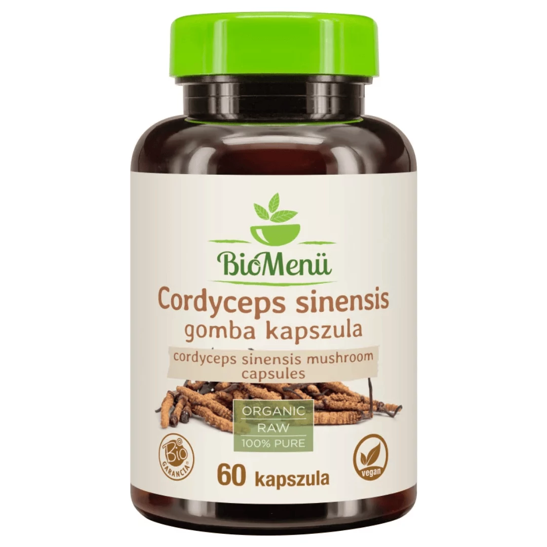 BioMenü BIO CORDYCEPS sinensis gomba kapszula 60 db