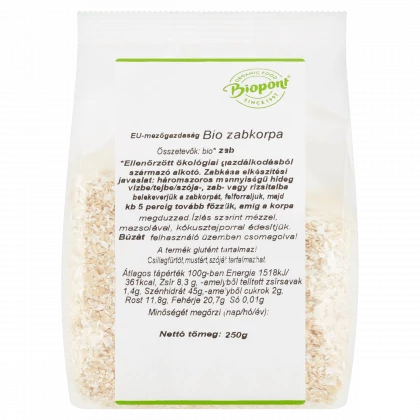 Biopont Bio Zabkorpa 250 g         
