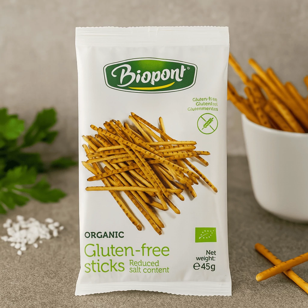 Biopont Gluténmentes sóspálcika 45 g
