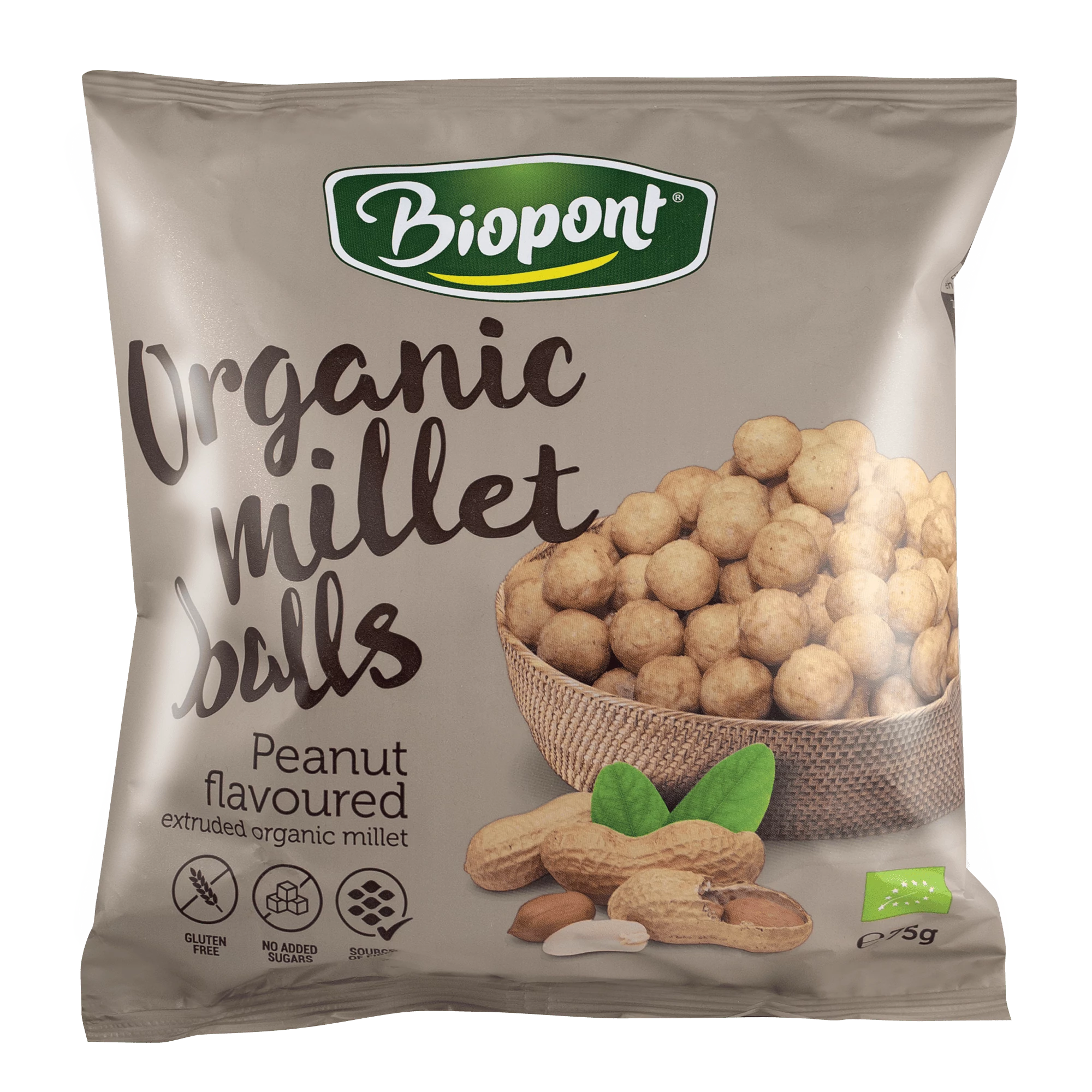 Biopont Extrudált kölesgolyó földimogyorós 75 g