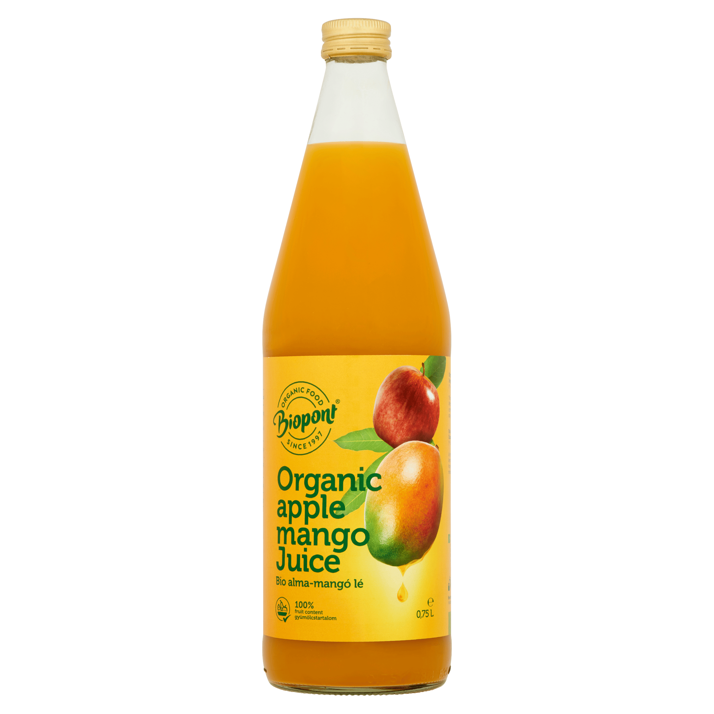 Biopont Alma-mangó gyümölcslé 750 ml