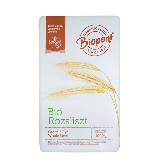 Biopont Rozsliszt, teljesőrlésű (RL-190) 1000 g