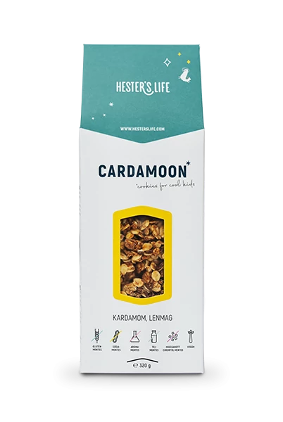 Hester's life Cardamoon cookies - Kardamomos-lenmagos gabonapehely 320 g