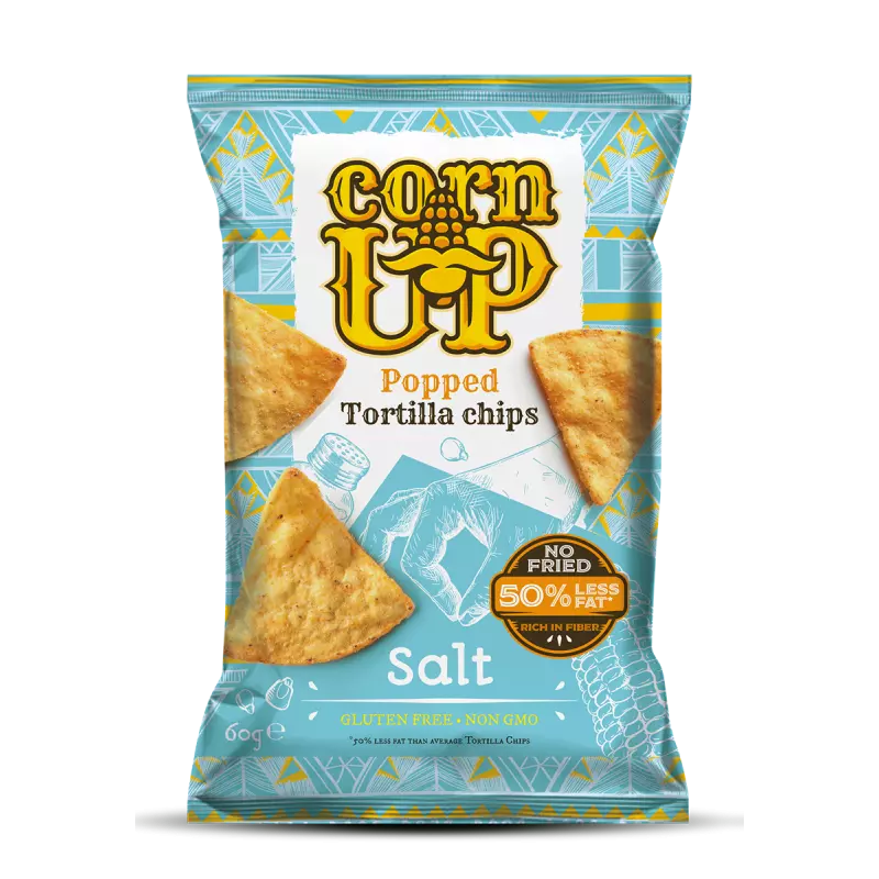  Corn Up Tortilla chips Tengeri sóval  60 g