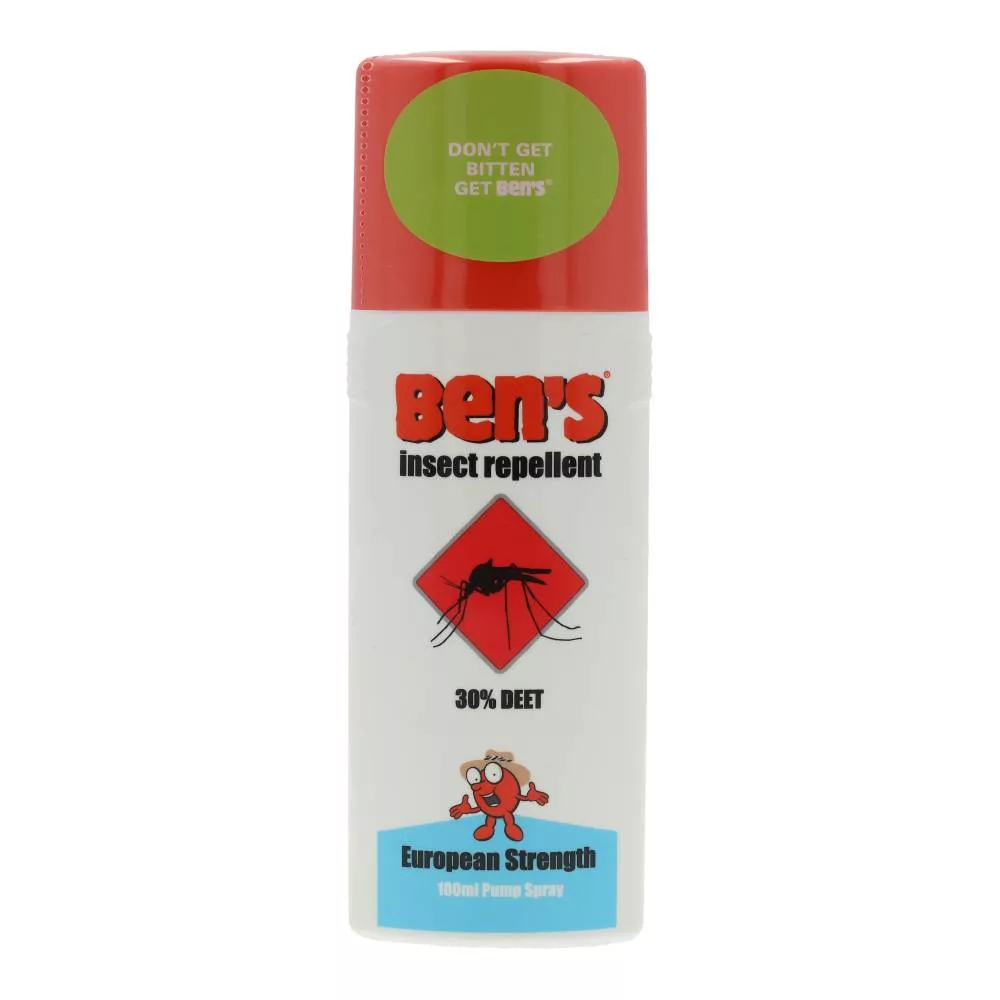 Ben’s 30 % DEET kullancs- és szúnyogriasztó 100 ml
