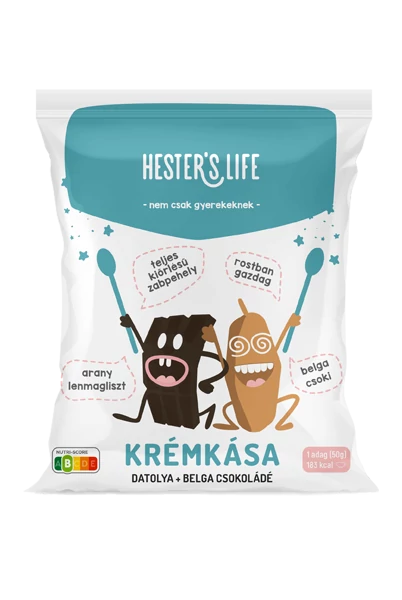 Hester’s Life Datolyás, belga csokoládés Krémkása 50 g