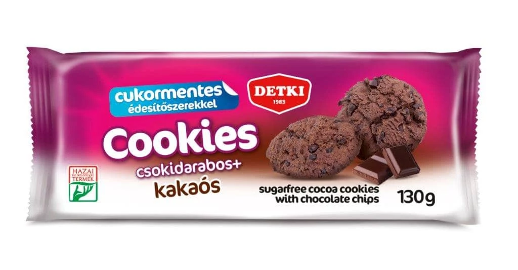 Detki HCN Cookies kakaós omlós keksz 130g
