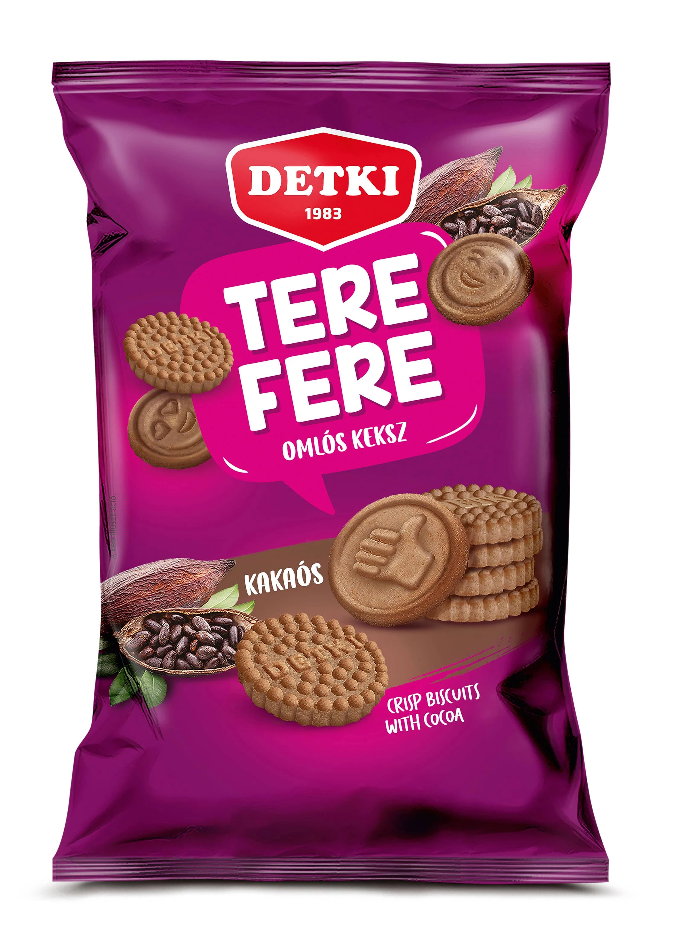 Detki Tere-fere omlós kakaós keksz 180g