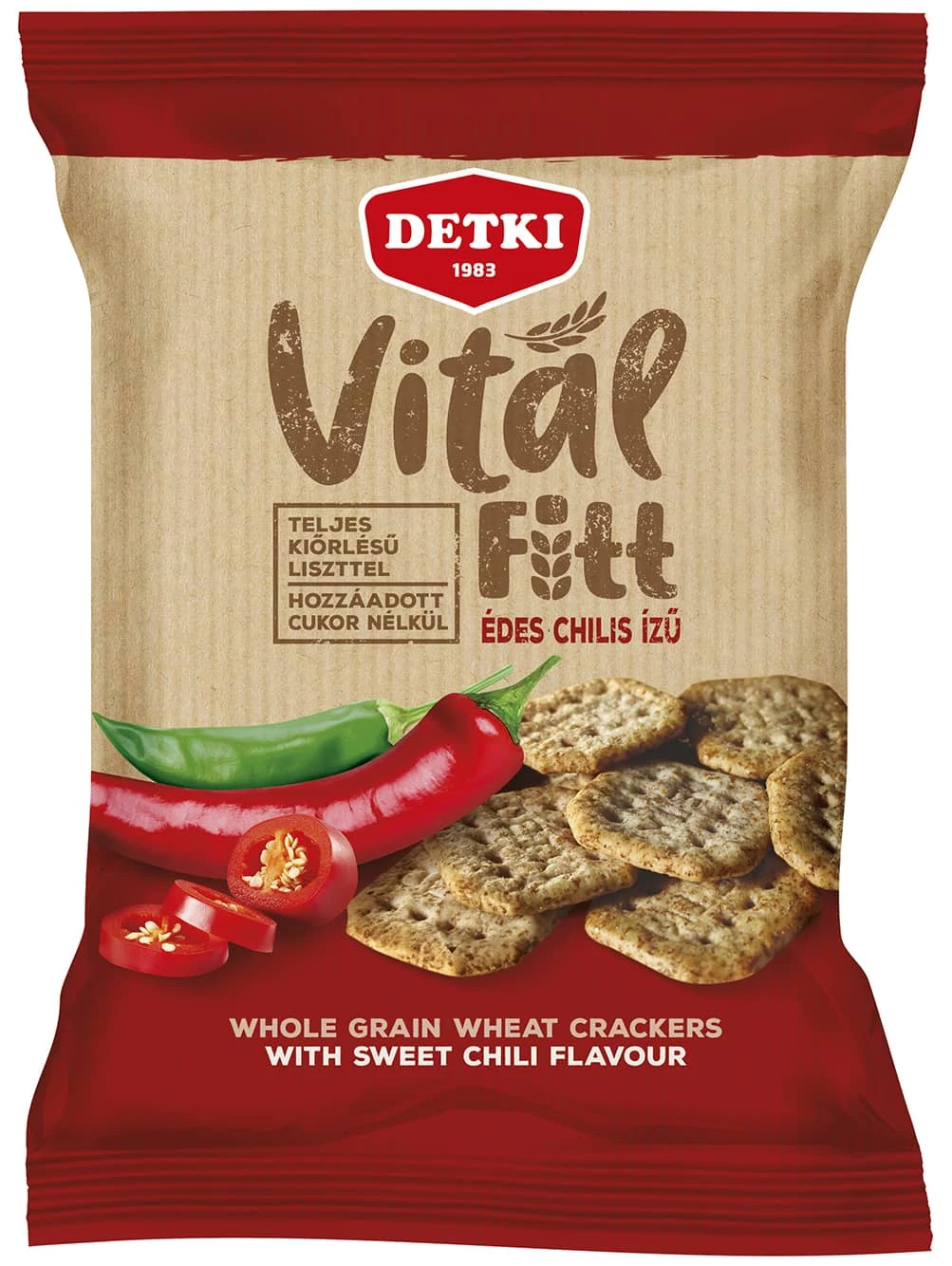 Detki Vitál Fitt teljesk.kréker édes chilis 100g