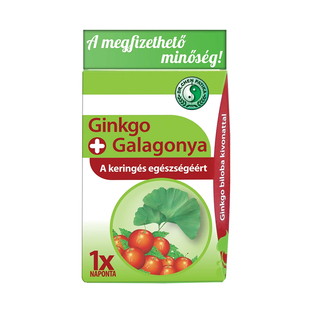 Dr. Chen Napi 1 ginkgo galagonya kapszula - 30 db