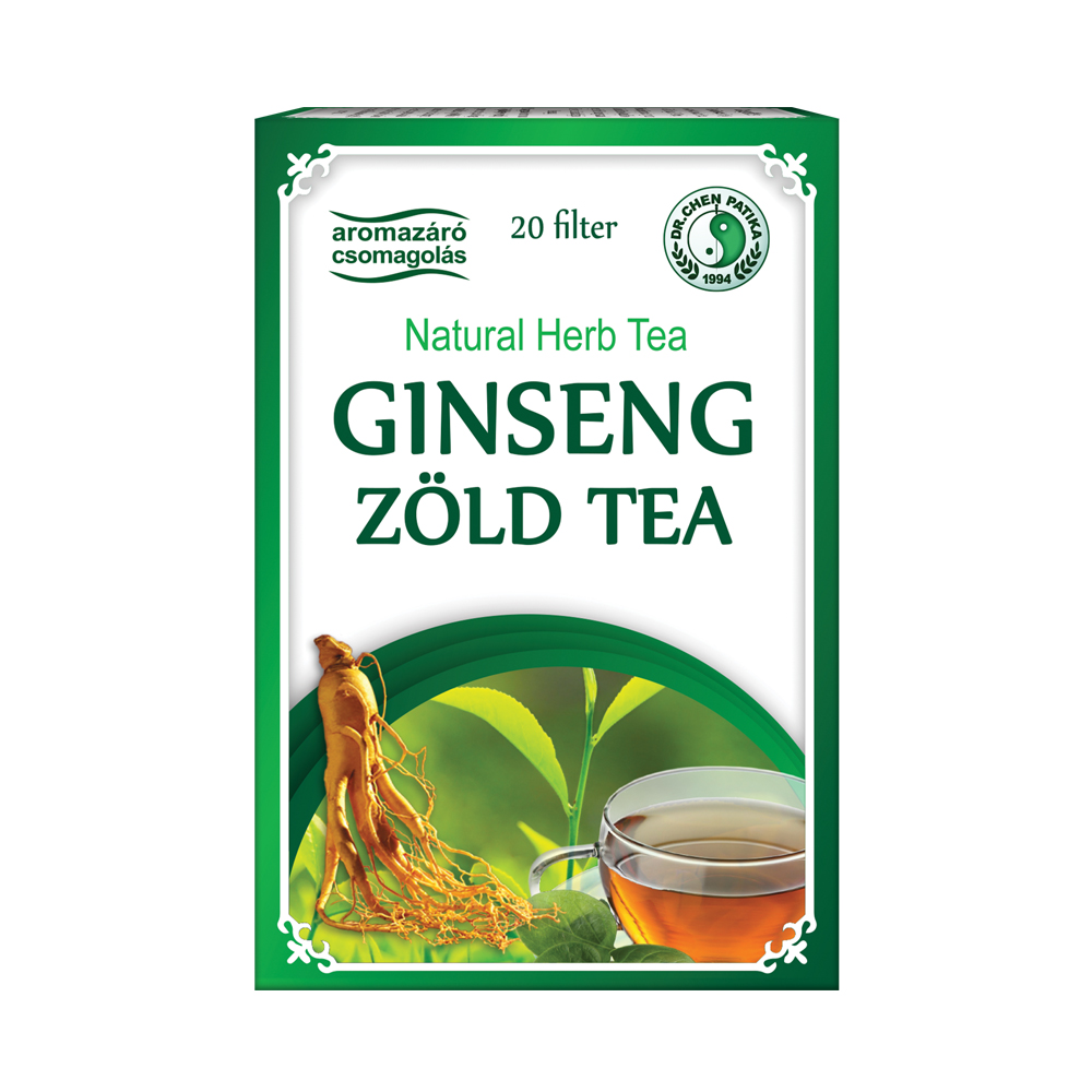 Dr. Chen Ginseng zöld tea -20 db