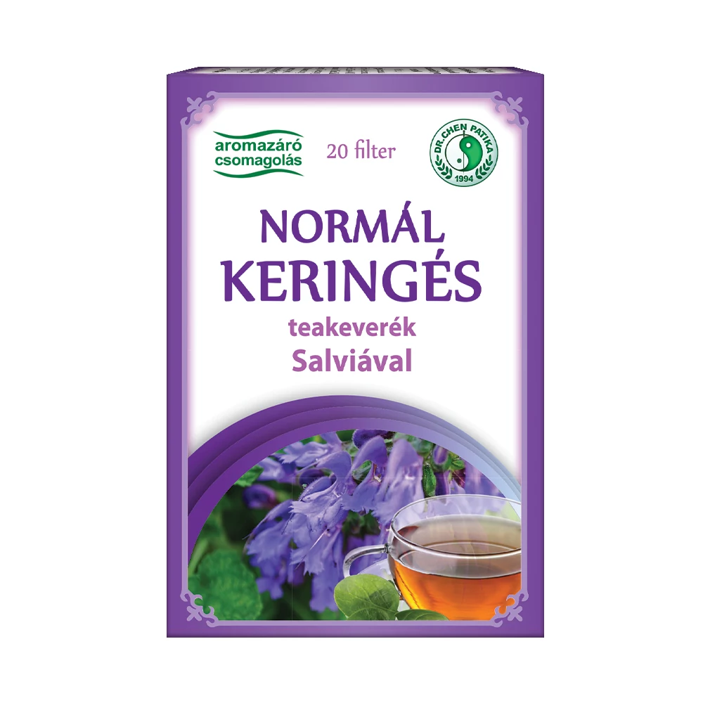 Dr. Chen Normál keringés teakeverék salviával – 20 db