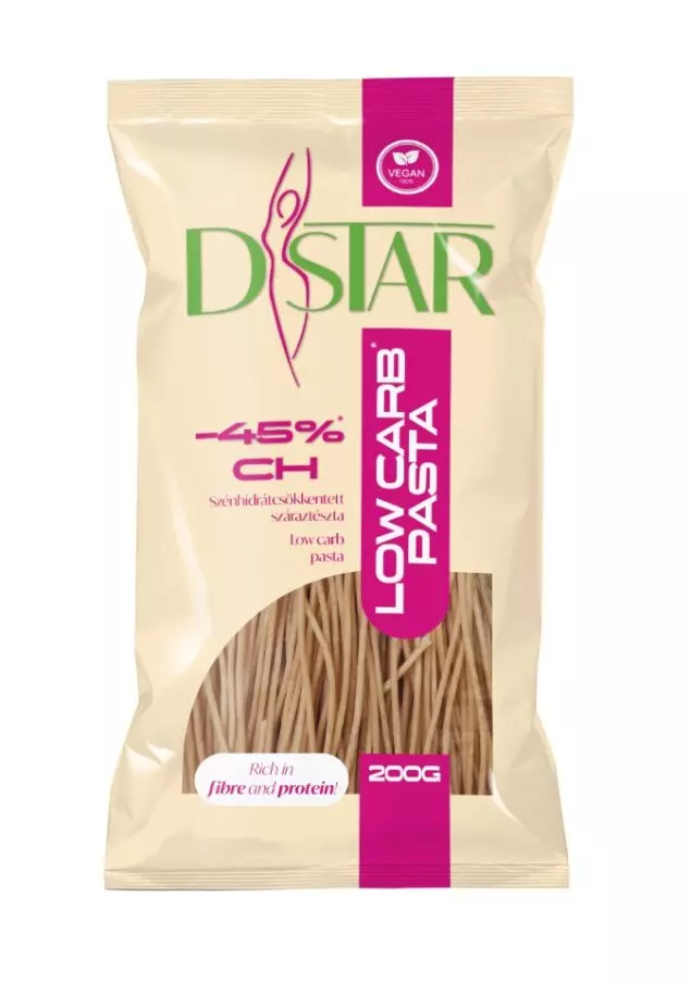D-STAR Szénhidrátcsökkentett száraztészta spagetti 200 g
