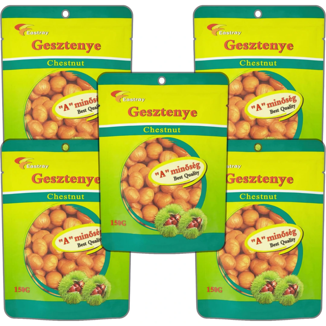 Eastray Főtt Héjnélküli Szelídgesztenye csomag 5X150 g