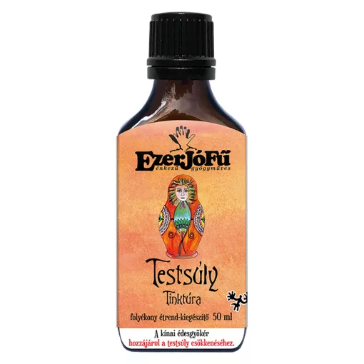 EzerJóFű Testsúly tinktúra 50ml folyékony étrend-kiegészítő