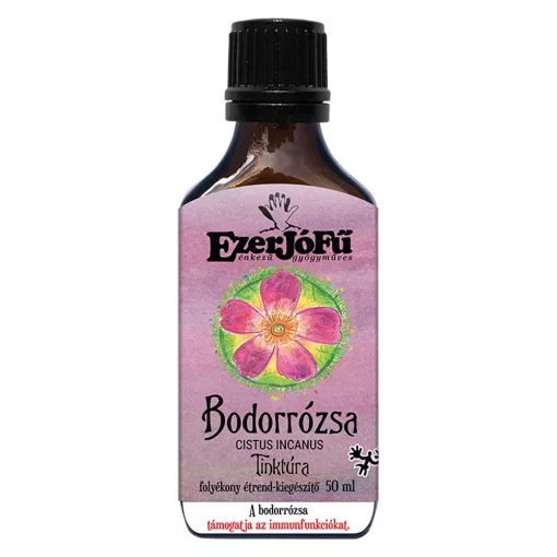 EzerJóFű Bodorrózsa tinktúra 50ml folyékony étrend-kiegészítő
