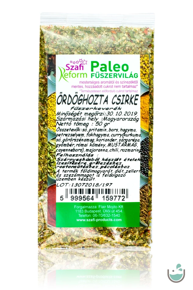 Szafi Reform paleo ördöghozta csirke fűszerkeverék 50 g