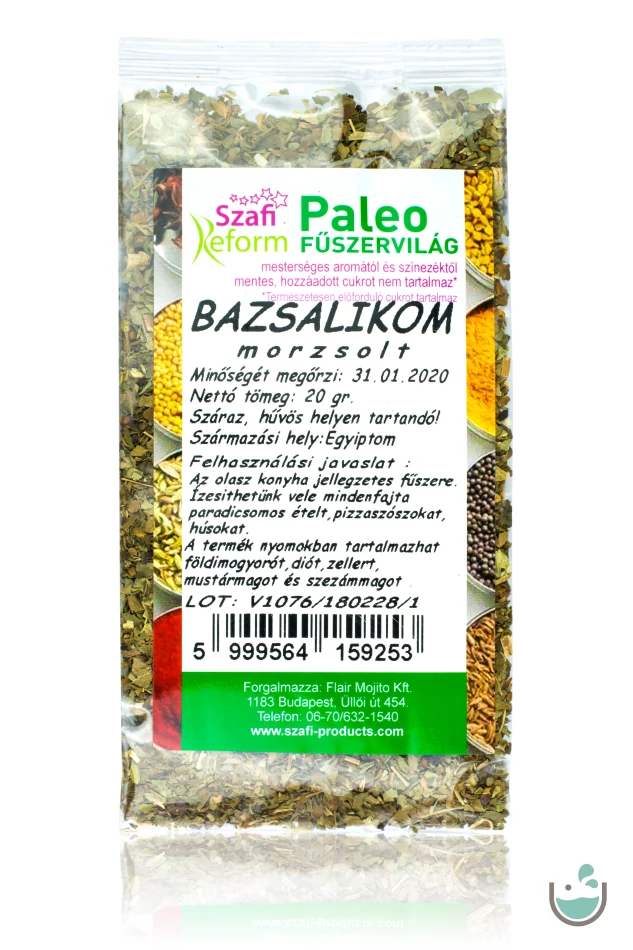 Szafi Reform paleo morzsolt bazsalikom 30 g