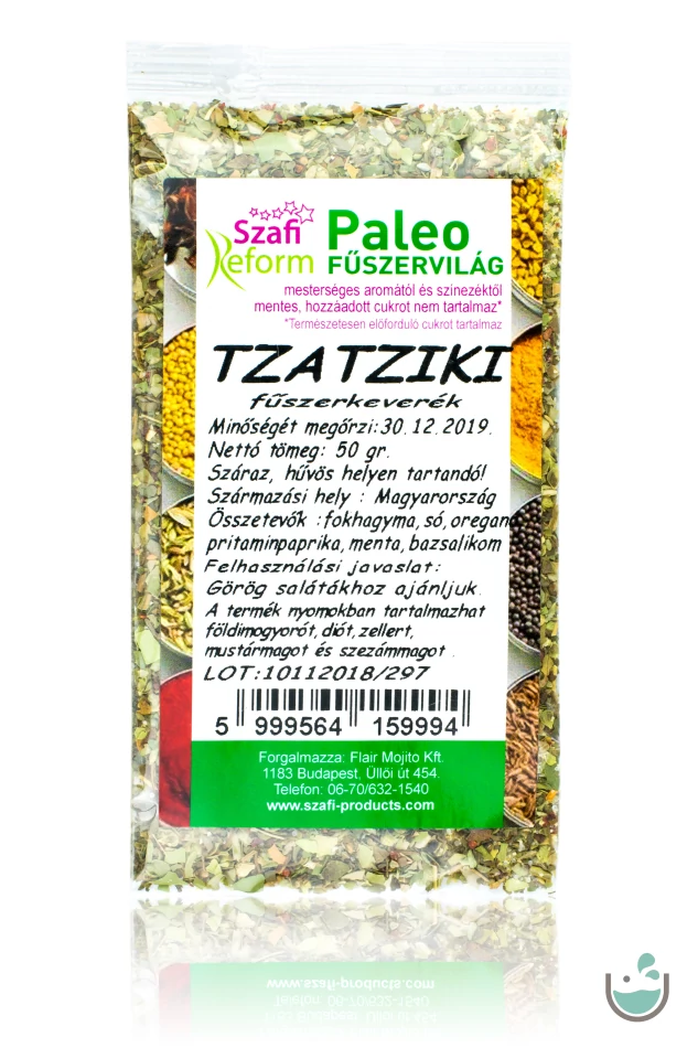Szafi Reform paleo tzatziki fűszerkeverék 50 g