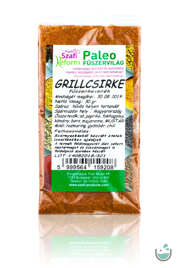 Szafi Reform paleo grillcsirke fűszerkeverék 30 g