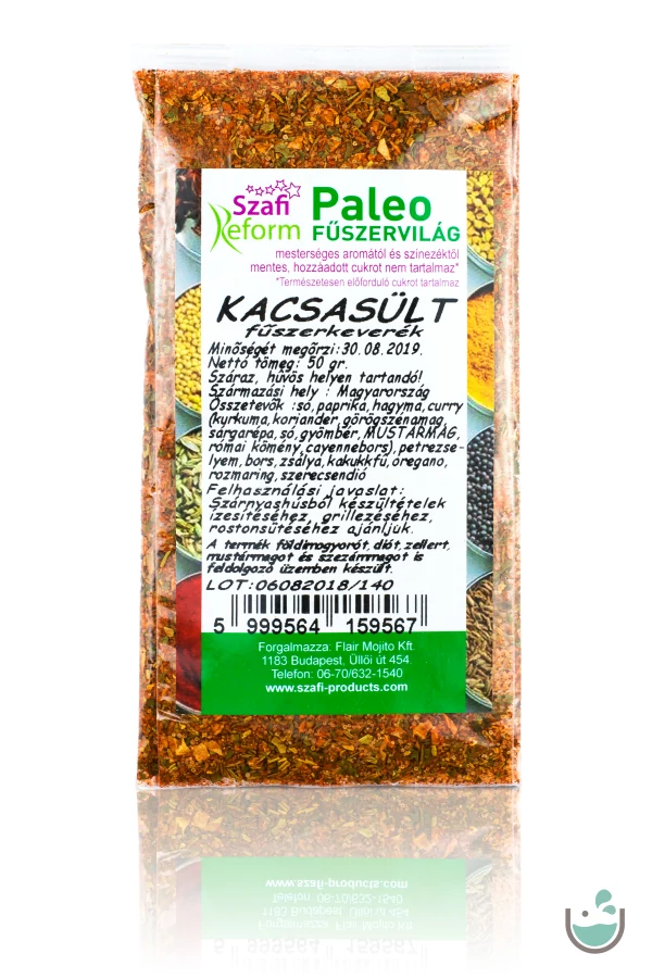 Szafi Reform paleo kacsasült fűszerkeverék 50 g