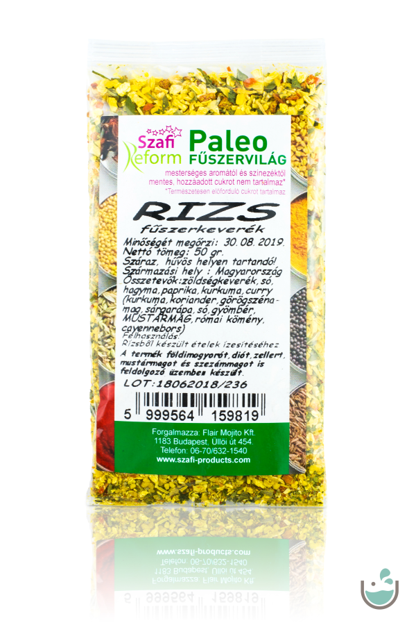Szafi Reform paleo rizs fűszerkeverék 50 g