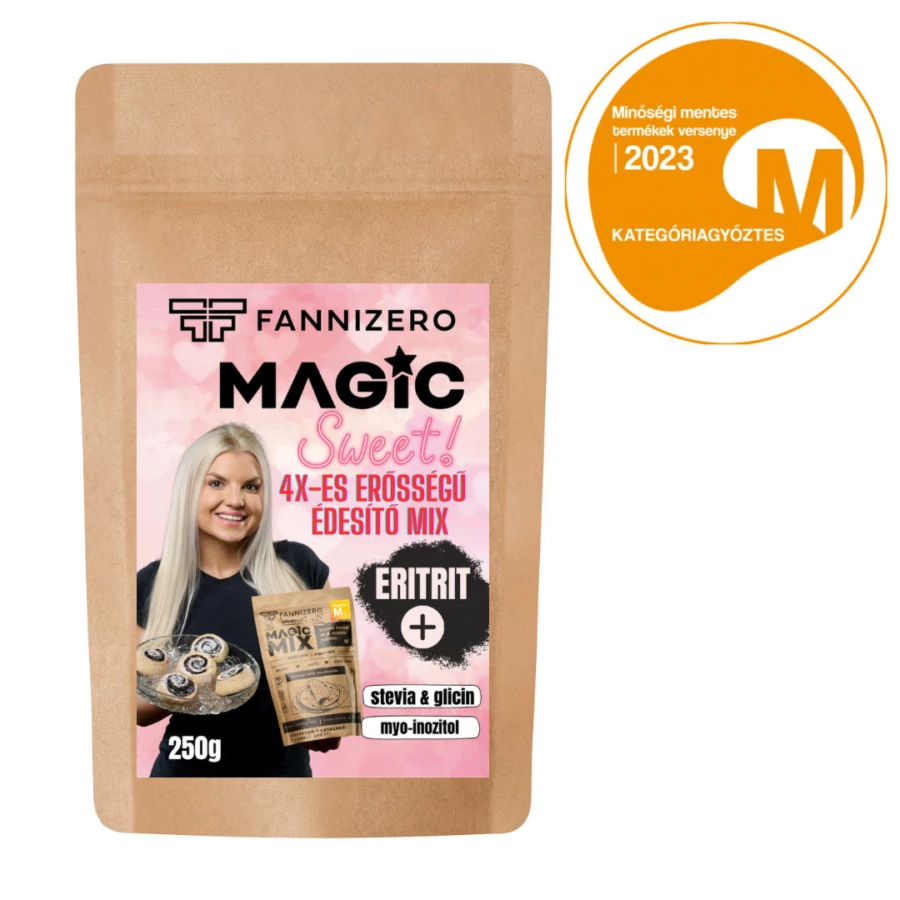 FANNIZERO MAGIC SWEET! 4X-ES ÉDESÍTŐ MIX EXTRÁKKAL 250 g