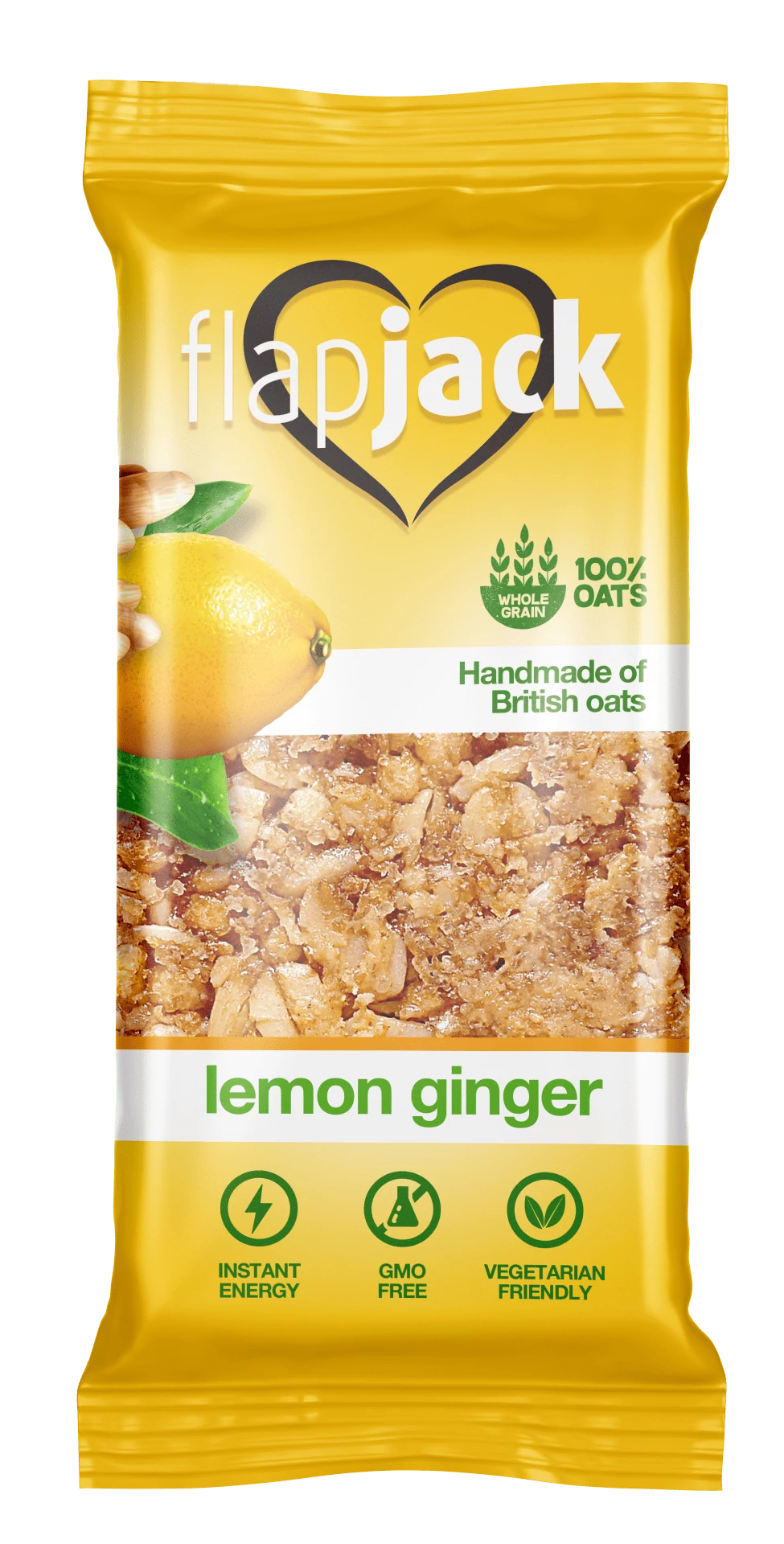 Flapjack Citromos-gyömbéres zabszelet 100 g