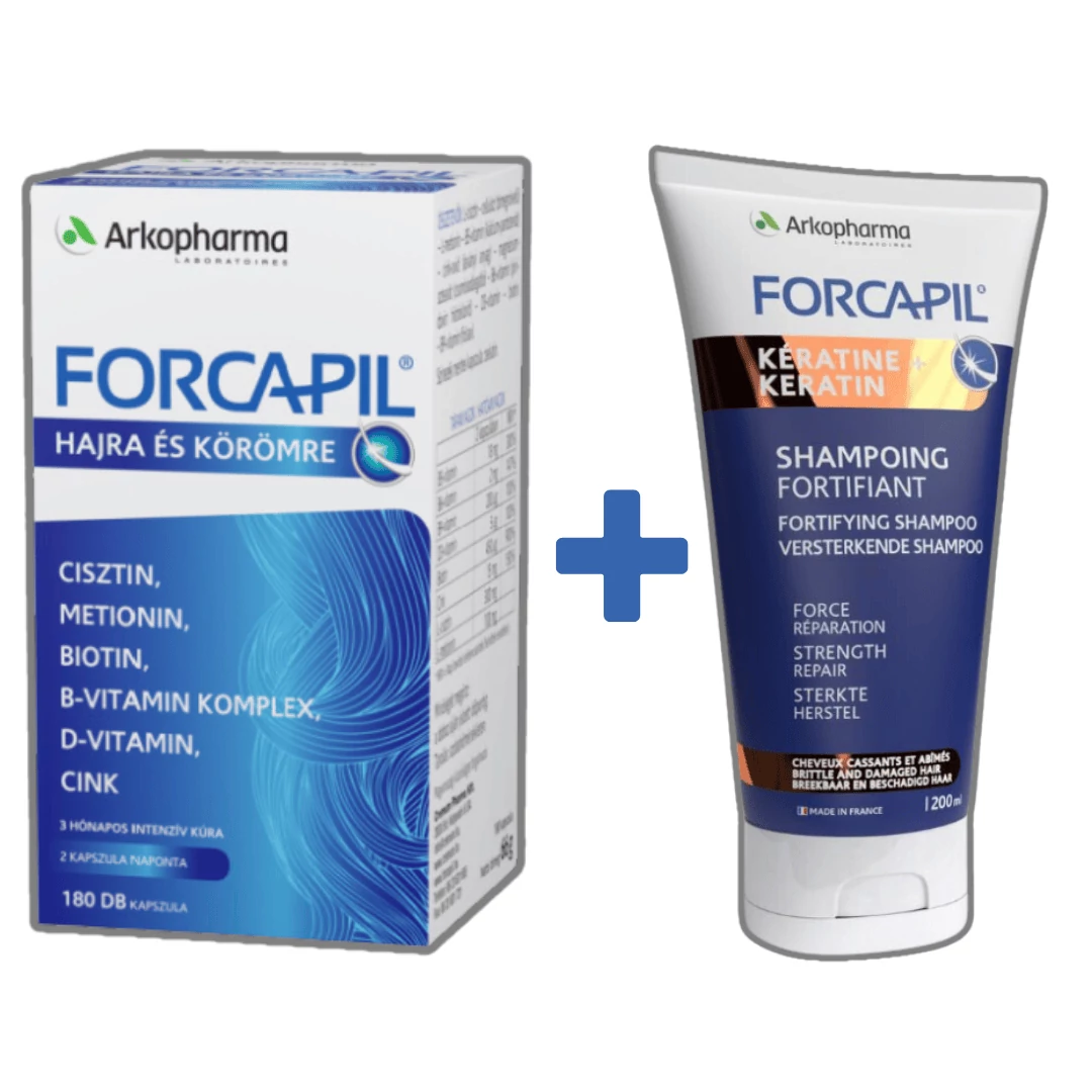 Forcapil Haj- és körömerősítő 3 hónapos intenzív kúra (limitált)