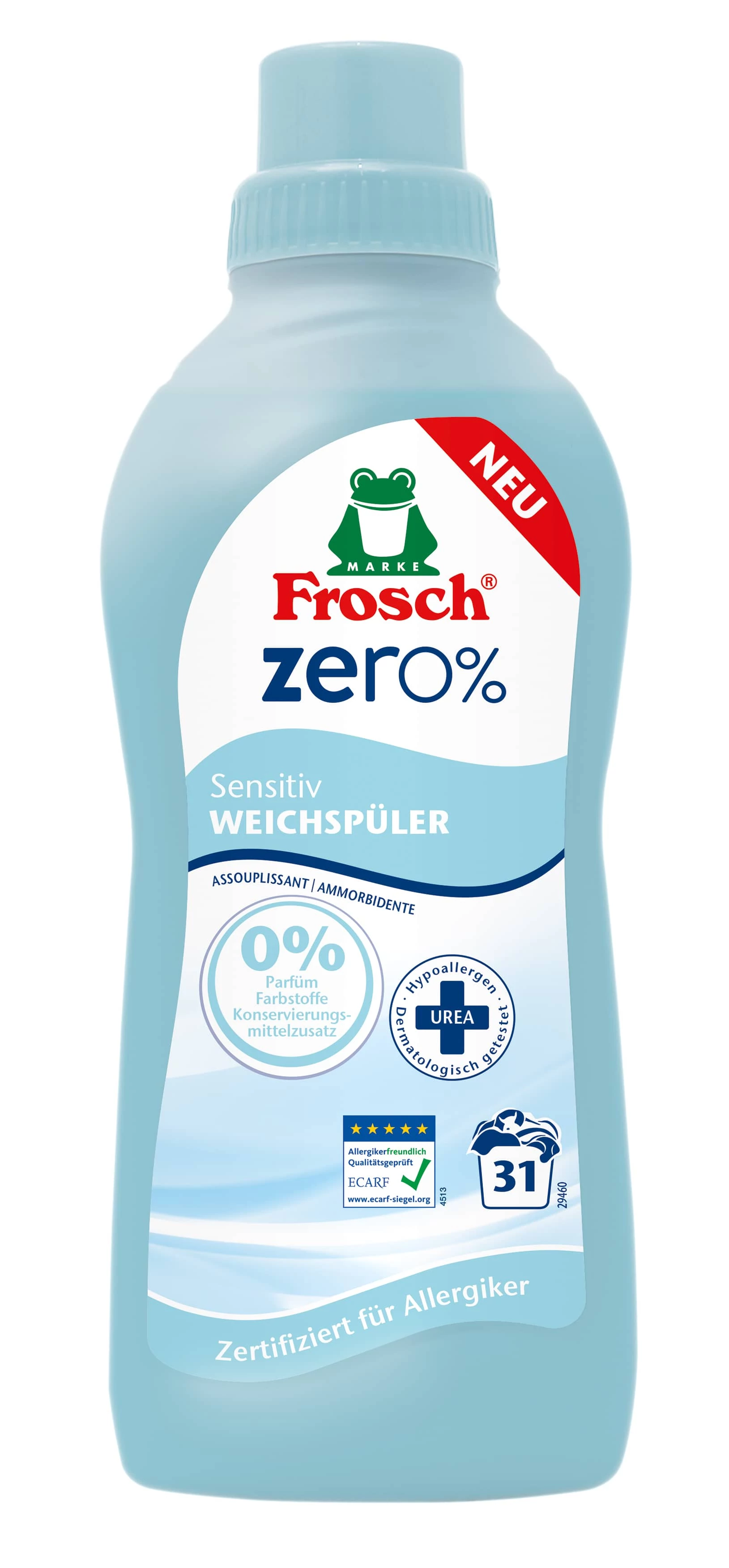 Frosch Zero % öblítő Urea 750 ml 