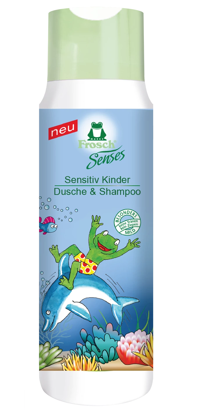 Frosch Tusfürdő és Sampon Gyerek 300 ml