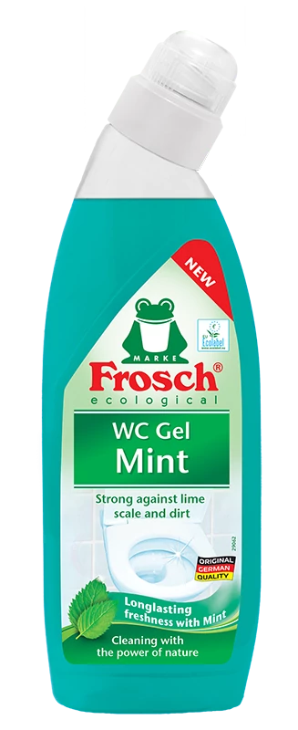 Frosch WC tisztító gél menta 750 ml